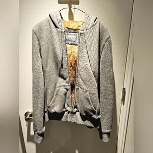 Tna Aritizia -Faux fur hoodie